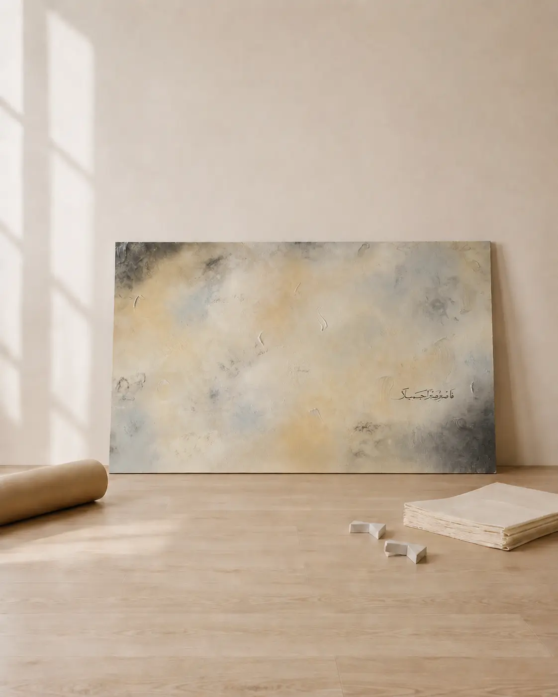 The Mineral Dream bei der sorgfältigen Versandvorbereitung im Atelier