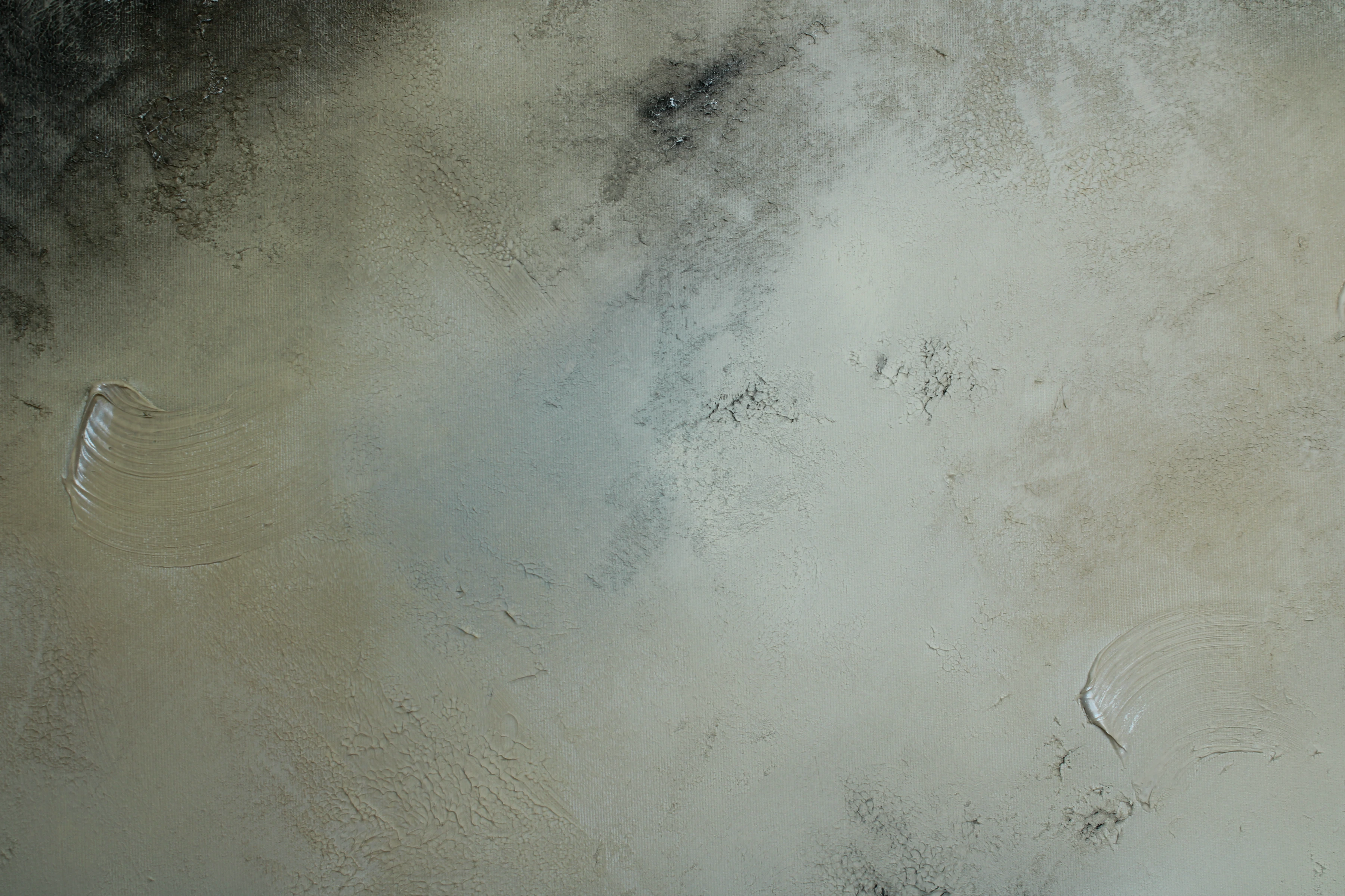 The Mineral Dream, Detailansicht der Farbschichten